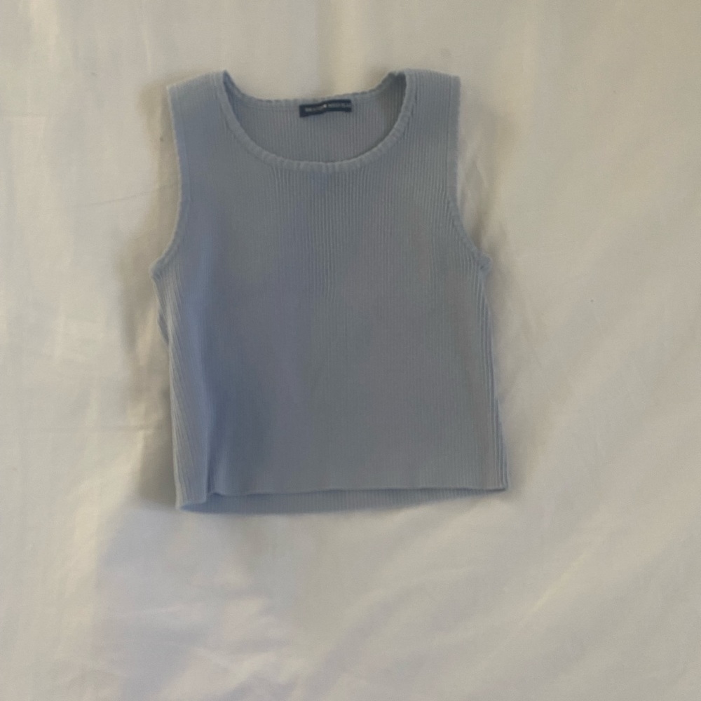 Light Blue Brandy Tank Top